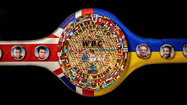 WBC презентувала пояс переможця бою Усик - Ф'юрі