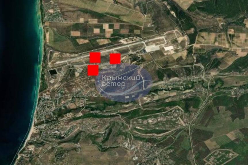 ЗСУ нанесли ракетний удар по аеродрому Бельбек в окупованому Криму