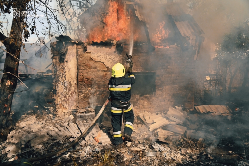 У Здолбунові гасили велику пожежу (ФОТО/ВІДЕО)