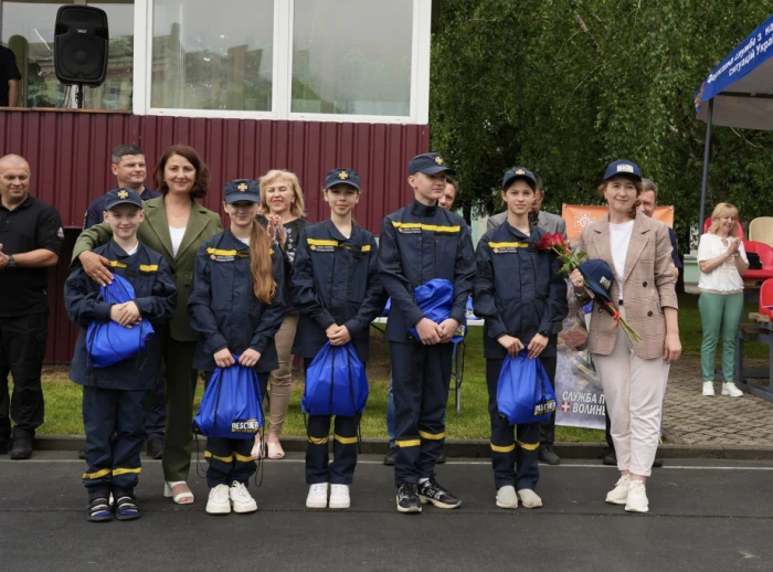 Команди юних рятувальників з Луцького району стали найкращими на Волині