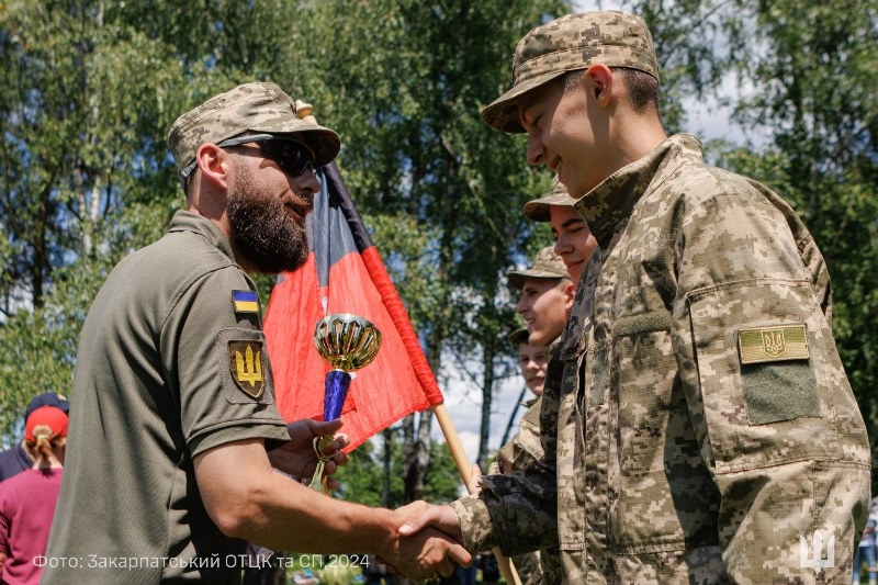 На Закарпатті відбувся ІІ обласний етап Всеукраїнської дитячо-юнацької військово-патріотичної гри „Сокіл” („Джура”) 2024!