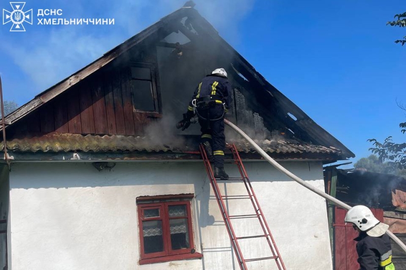 За одну добу на Хмельниччині ліквідували шість пожеж