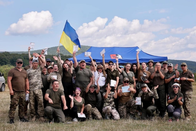 На Закарпатті закінчили черговий курс навчання в Центрі підготовки населення до нацспротиву