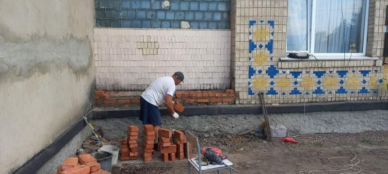 У Липовці продовжили облаштовувати ліцей в рамках конкурсу «Твори добро»