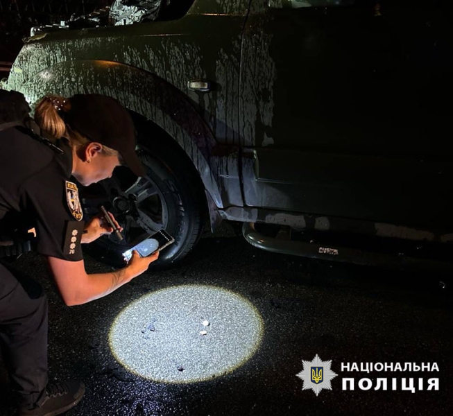 У Києві неповнолітній спалив авто, яке журналісти купили для військових (фото)