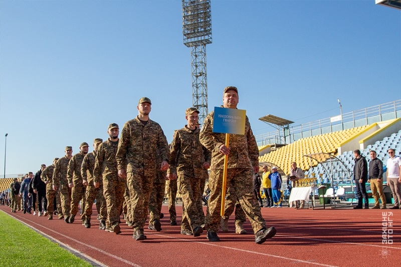 Чотири медалі і три кубки завоювала команда закарпатського підрозділу Нацгвардії у спортивних змаганнях товариства «Динамо»