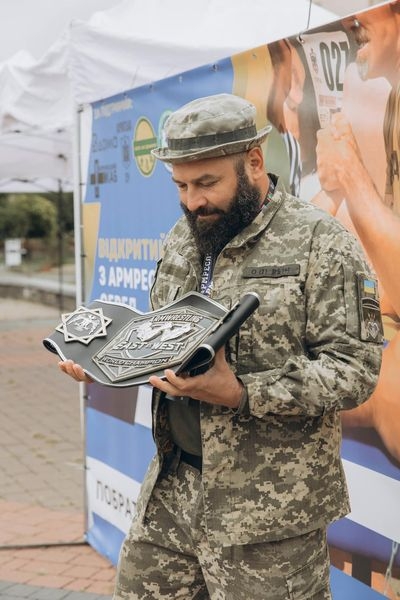 У Хусті відбувся відкритий турнір з армреслінгу серед учасників війни