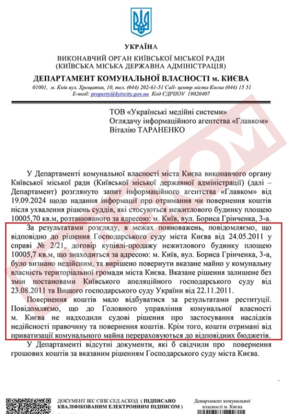 Спадок Черновецького. Кому дісталися 10 тисяч «квадратів» поруч з Майданом Незалежності?