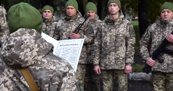 Лави волинських прикордонників поповнили новобранці, які у Луцьку склали присягу