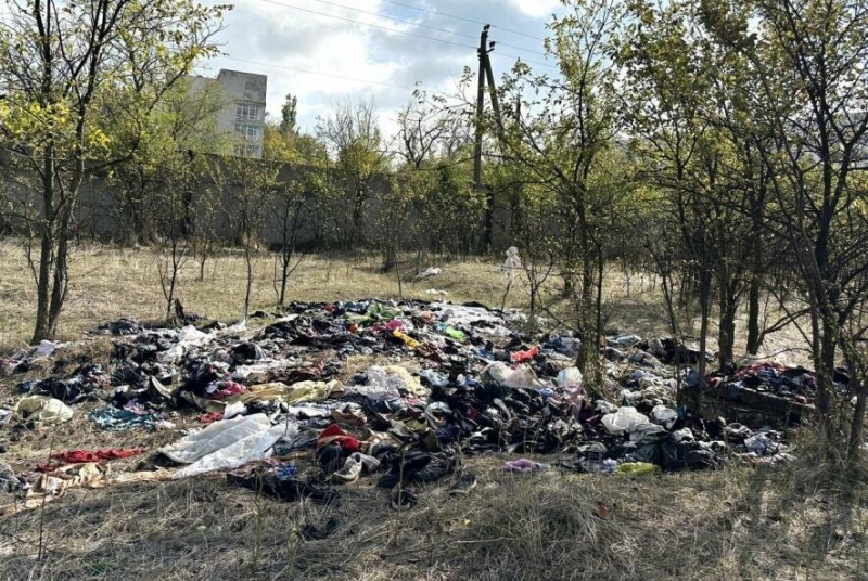 Поблизу одного з медзакладів на Миколаївщині виявили сміттєзвалище, - ФОТО